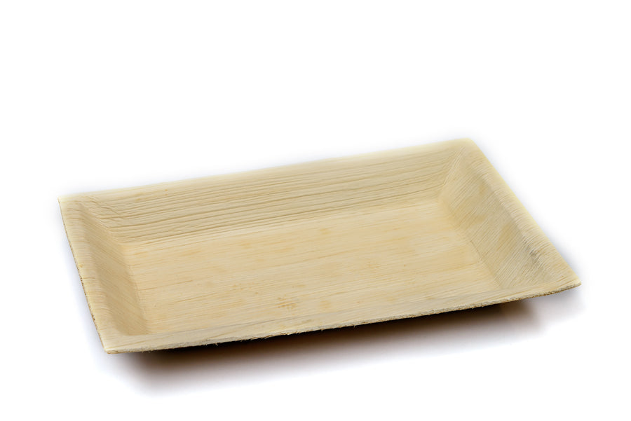 16cm x 24cm Rectangular Palm Leaf Plate