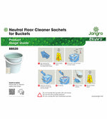 Sustainable Neutral Floor Cleaner Sachets for Buckets